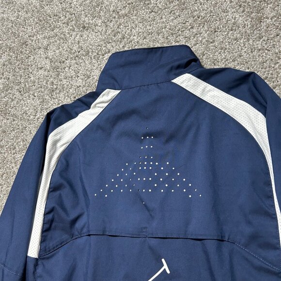 Ralph Lauren RLX Mens L US Open 2008 Navy & White Zip Jacket Lightweight - Picture 2 of 12